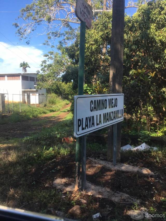 terreno a metros de Playa La Manzanilla, alta Plusvalía