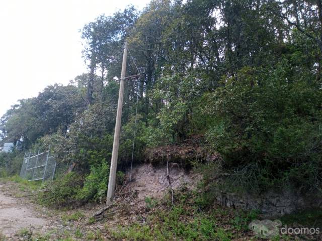 Hermoso terreno Fraccionamiento Bosques de San Cayetano Mineral del Monte Hidalgo