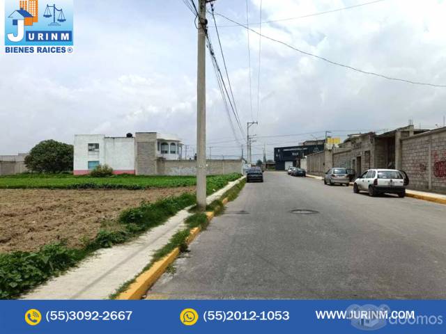 GRAN OPORTUNIDAD TERRENO EN VENTA CHALCO