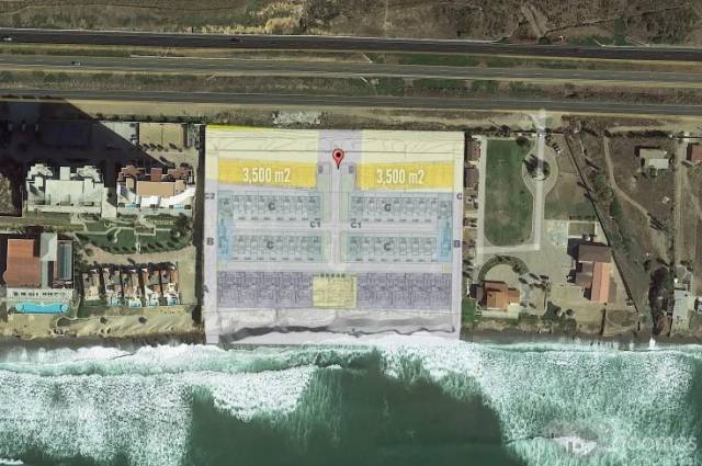 Terreno en Venta frente al mar, P. de Rosarito, Primo Tapia, 0.7HA.