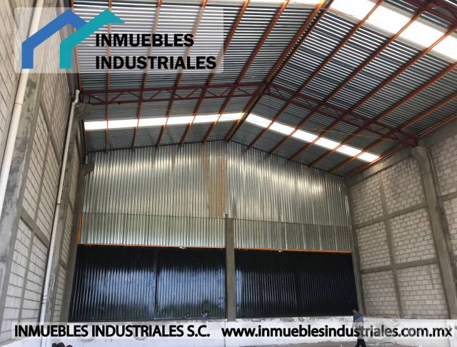 Bodega en Renta en Tizayuca 1,500m² Nueva 100% Industrial $75,000