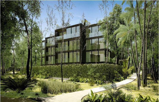 Departamento Garden house BR3 BA3, Kite  residence, aldea zama tulum