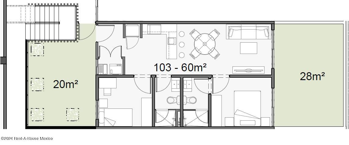 Departamento en Venta en Azcapotzalco, Claveria LC 24-4443