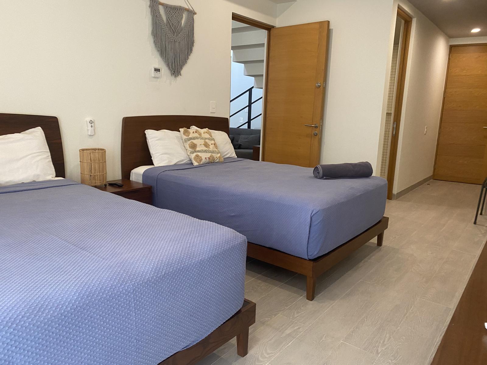 PENTHOUSE RENTA LARGO PLAZO PLAYA DEL CARMEN VISTA AL MAR  2 HAB