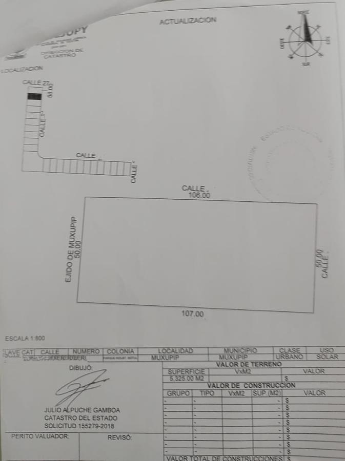 TERRENO EN VENTA MERIDA, MOTUL 2 TERRENOS JUNTOS (AVT-1210)