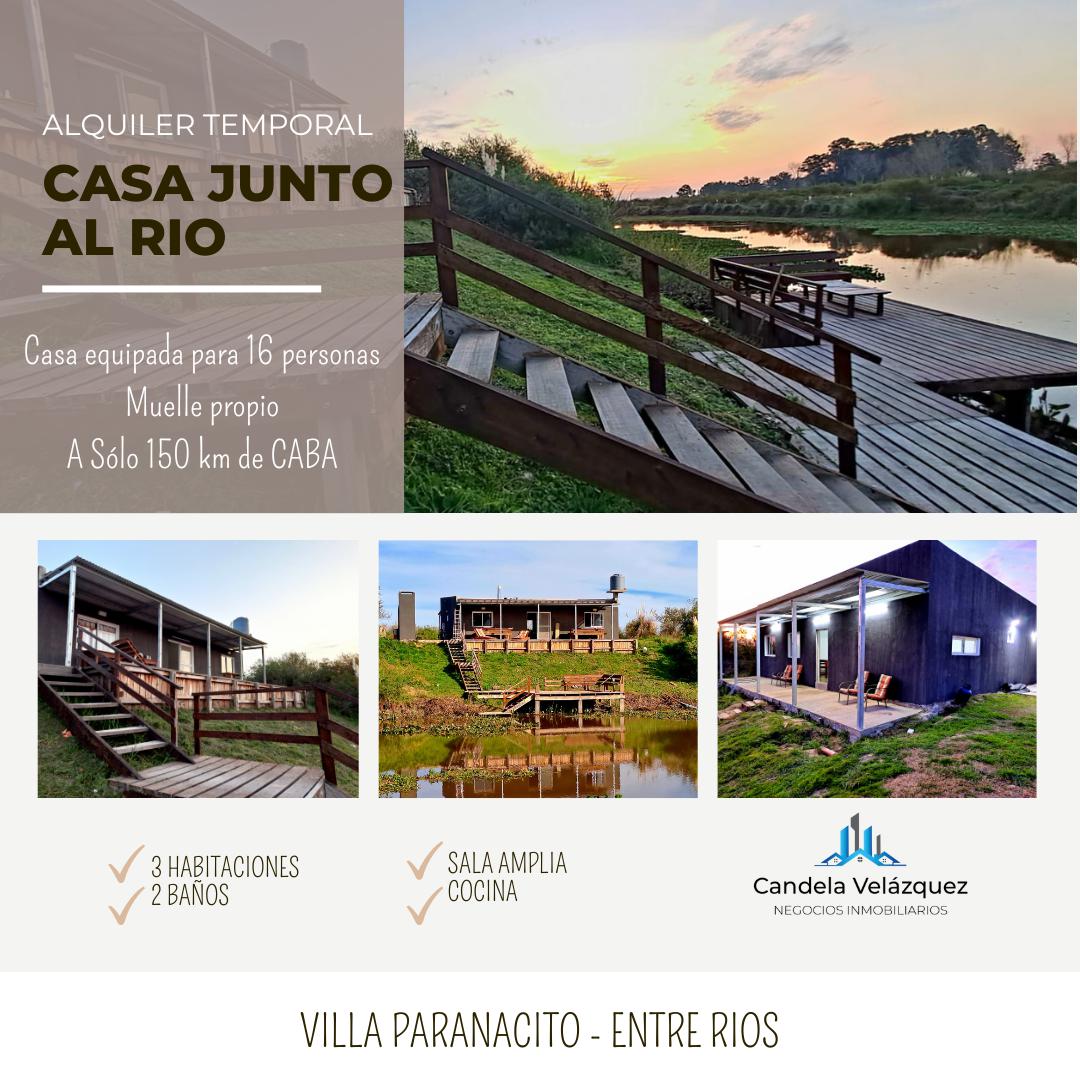 Casa junto al Rio - Villa Paranacito