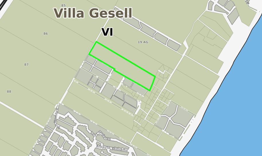 Fracción En Venta En Villa Gesell  Avda. 3 y Circunvalación (Villa Gesell) 18 Has.