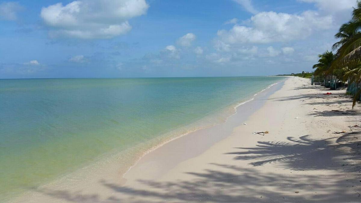 VENTA DE TERRENO A ORILLA DE PPLAYA EN CELESTUM, YUCATÁN, MÉXICO