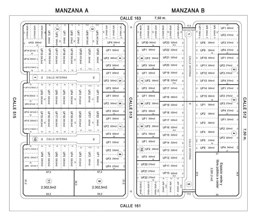 Terreno En Venta En Gorina  515y161  LA COLINA (M.A-L.10) UF.3