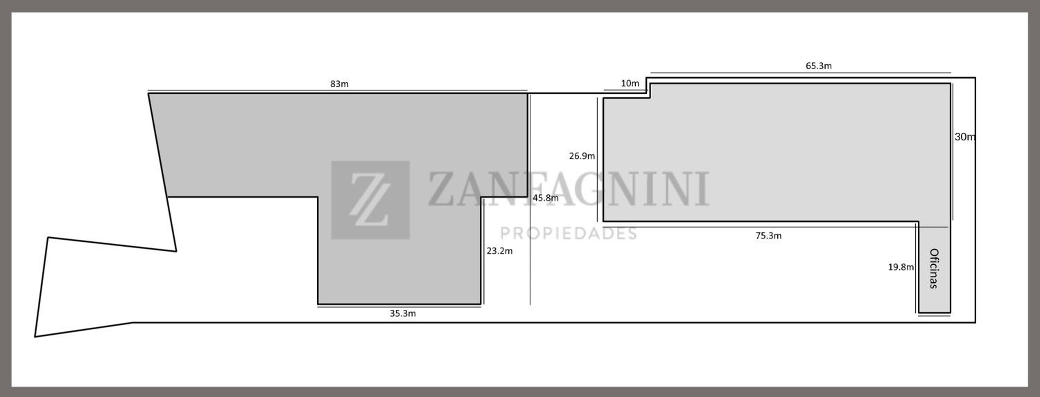 Nave Industrial en  Rodriguez Peña ALQUILER