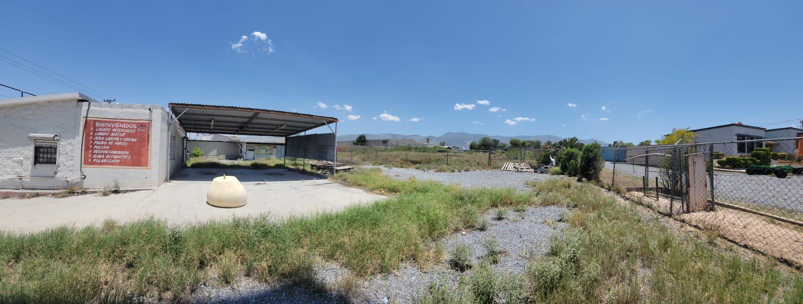 BODEGAS Y/O TERRENO EN RENTA AL NORTE DE SALTILLO