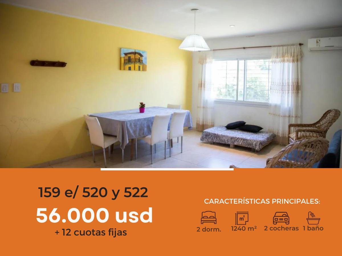 Casa en venta - 2 dormitorios 1 baño - 92mts2  - Melchor Romero