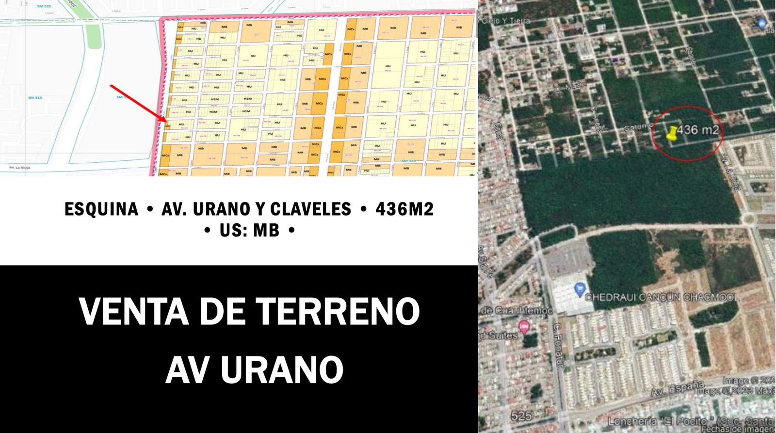 Lote en Venta con Uso de suelo Mixto Cerca de Av Huayacan