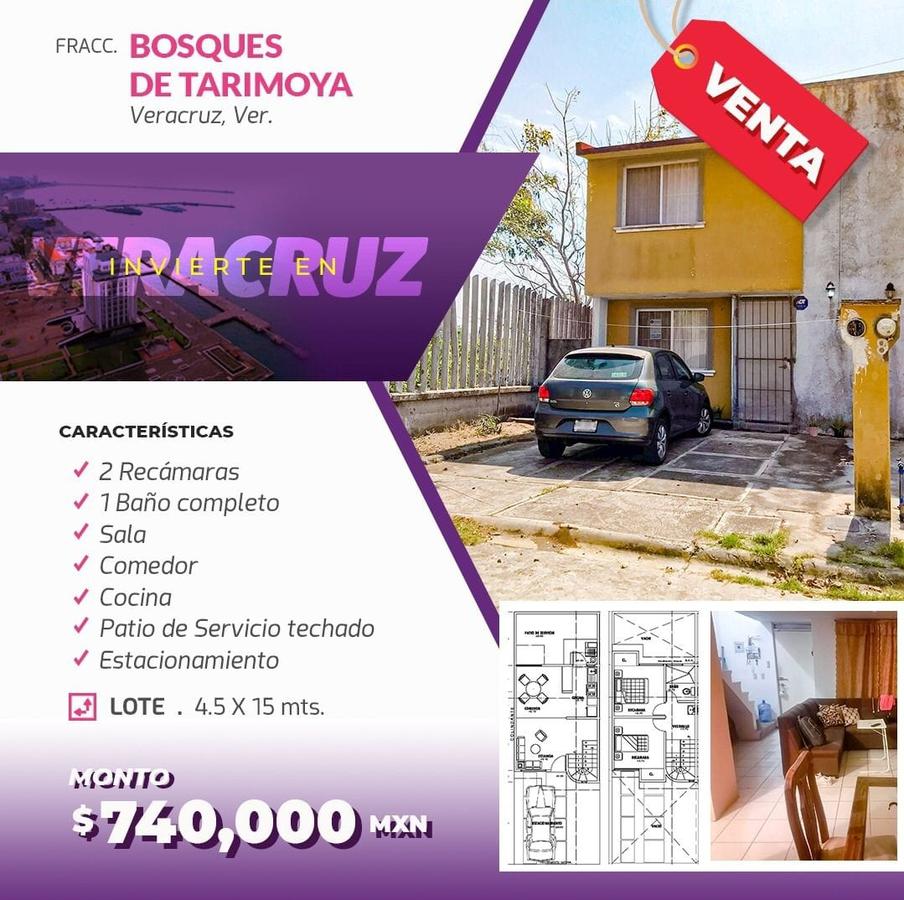 Casa en venta en Tarimoya, Veracruz