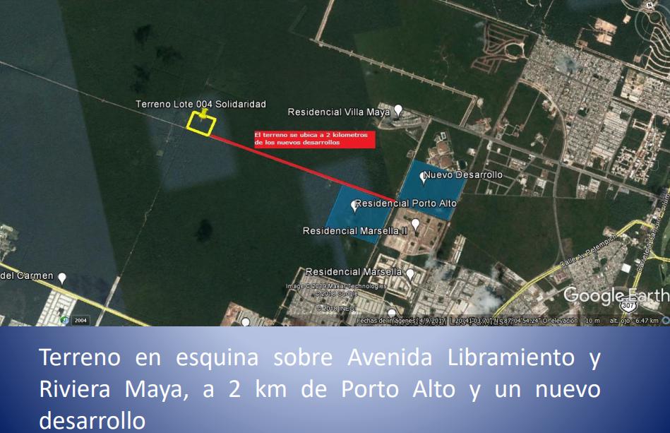 Terreno de 5 ha en Playa del Carmen, Ideal para Desarrollo