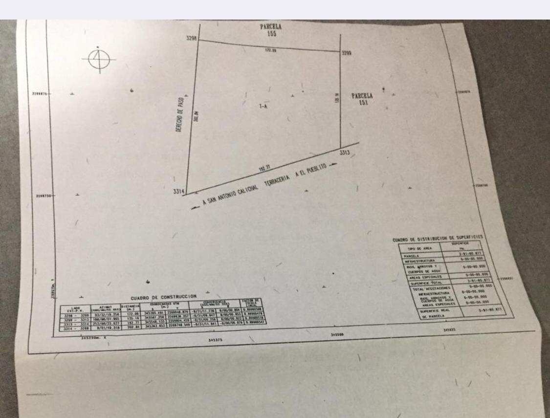 Terreno en venta en ejido Los Ángeles