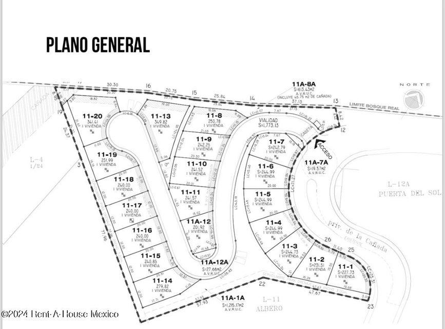 Terreno en Venta en Boulevard Bosque Real,Palo Solo RU 24-4592.