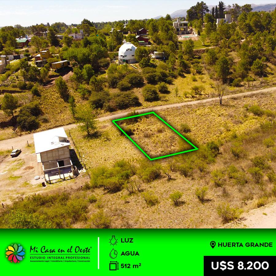 Terreno en venta 15x32m - Huerta Grande - Oportunidad - Cordoba