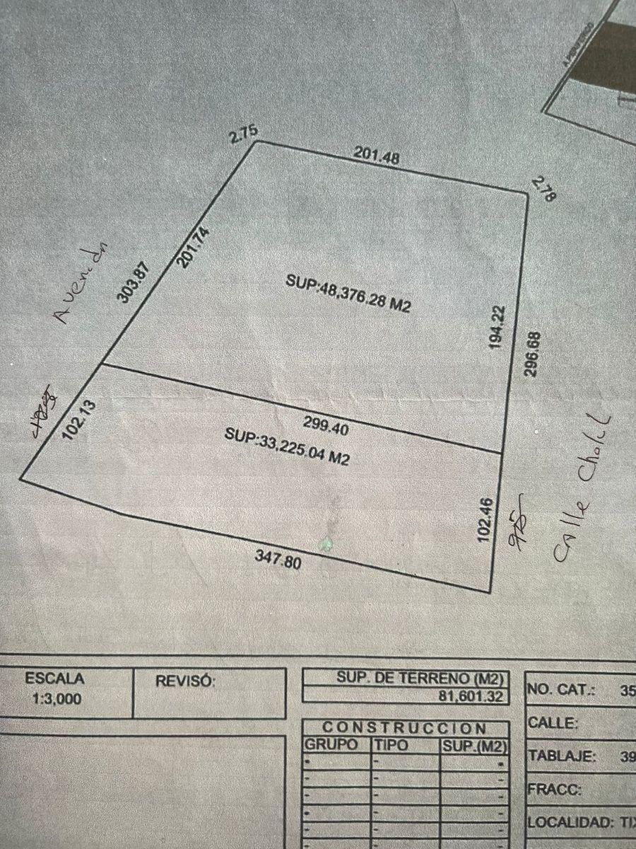 LOTE EN VENTA EN TIXCUYTÚN