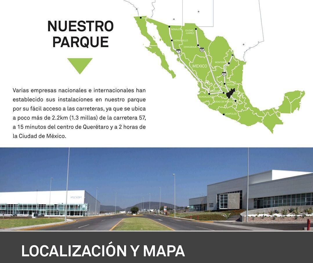 Terreno  Industrial en Venta Queretaro Parque Tecnologico Innovacion