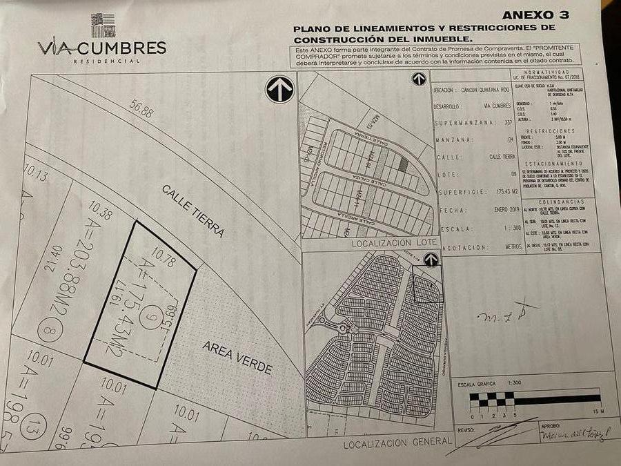 Terreno en Venta  VIA CUMBRES