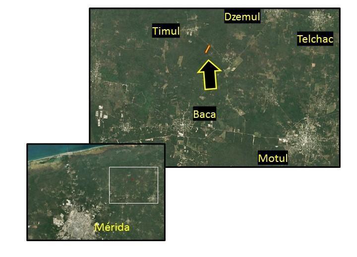 Terreno en venta en Timul, Yucatán.