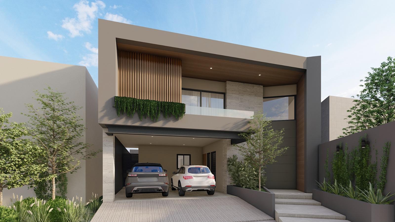 Hermosa Residencia en Priv. Granadas en El Uro.  Frente a parque y casa club, recibidor doble altura, alberca , amplios espacios y patio de 70 mts2 aprox, se entrega llave en mano.