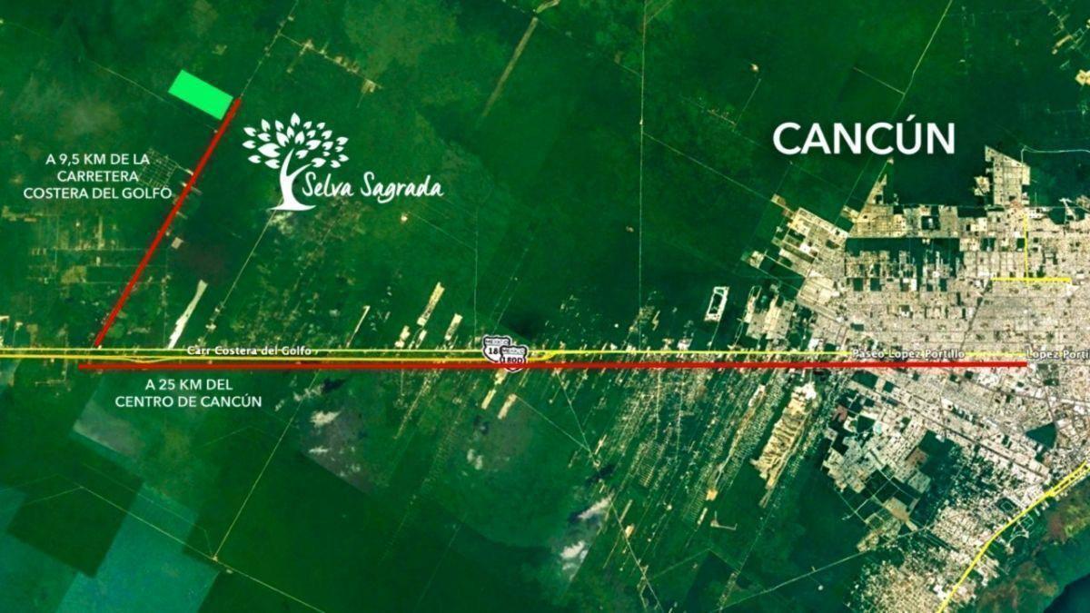 Terreno en Venta en Selva Sagrada Sm 106 Cancun