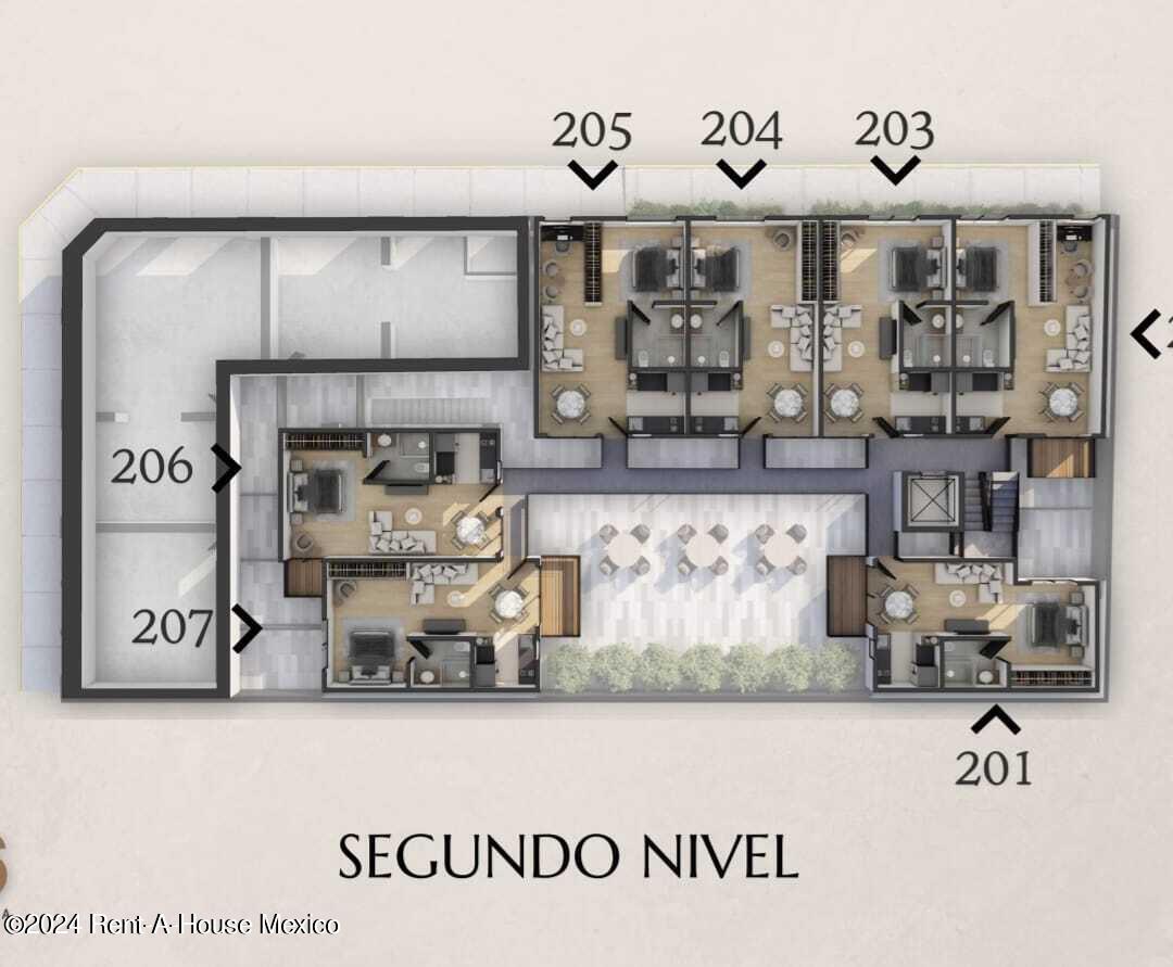 Departamento en Venta en Santa Maria la Ribera Cuauhtémoc ZG 25-2