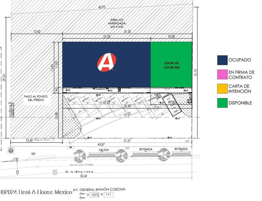 Bodega comercial en Renta en Zapopan ,San Juan de Ocotan AF 25-50.