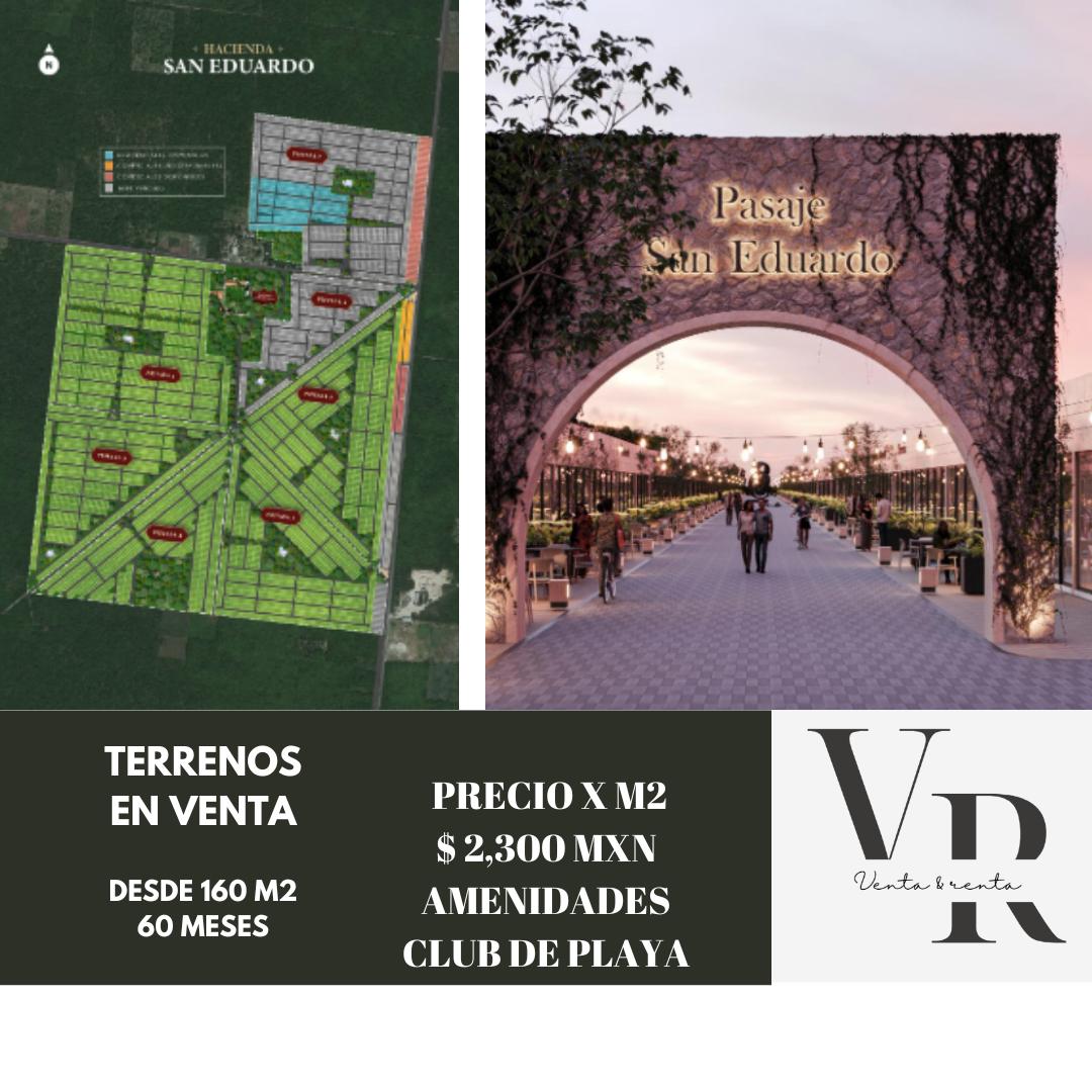 Terrenos en venta en Telchac, con club de playa y amenidades, pagos a meses