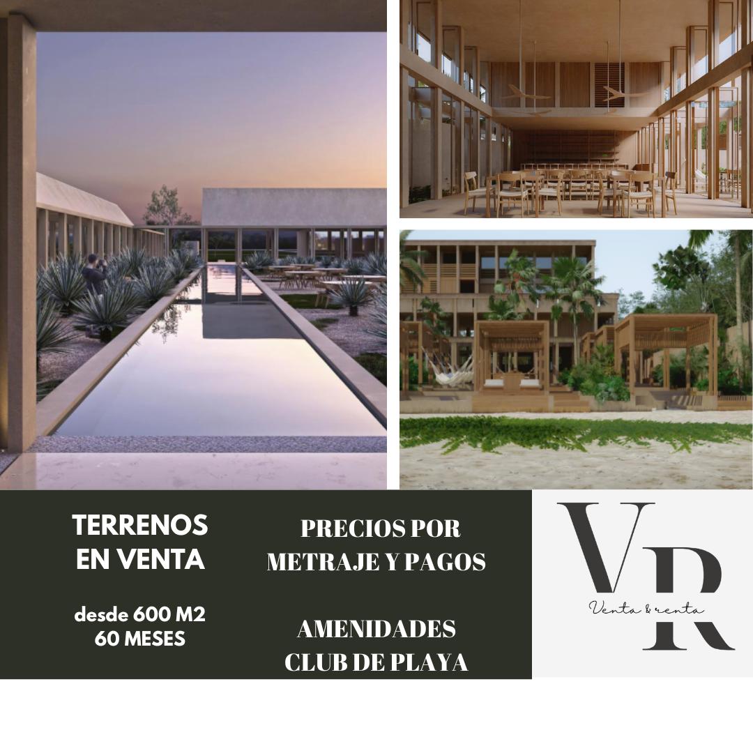 Terrenos en venta en Cumbre de la Hacienda, Telchac, amenidades, club de playa, meses