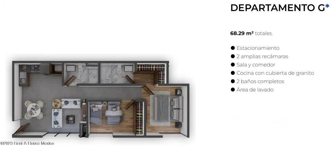 Departamento en venta en Coyoacan Xotepingo ZG 24-1017