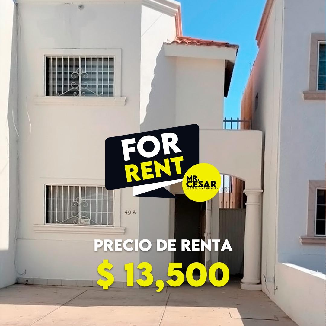 Departamento en renta Cucurpe Residencial.