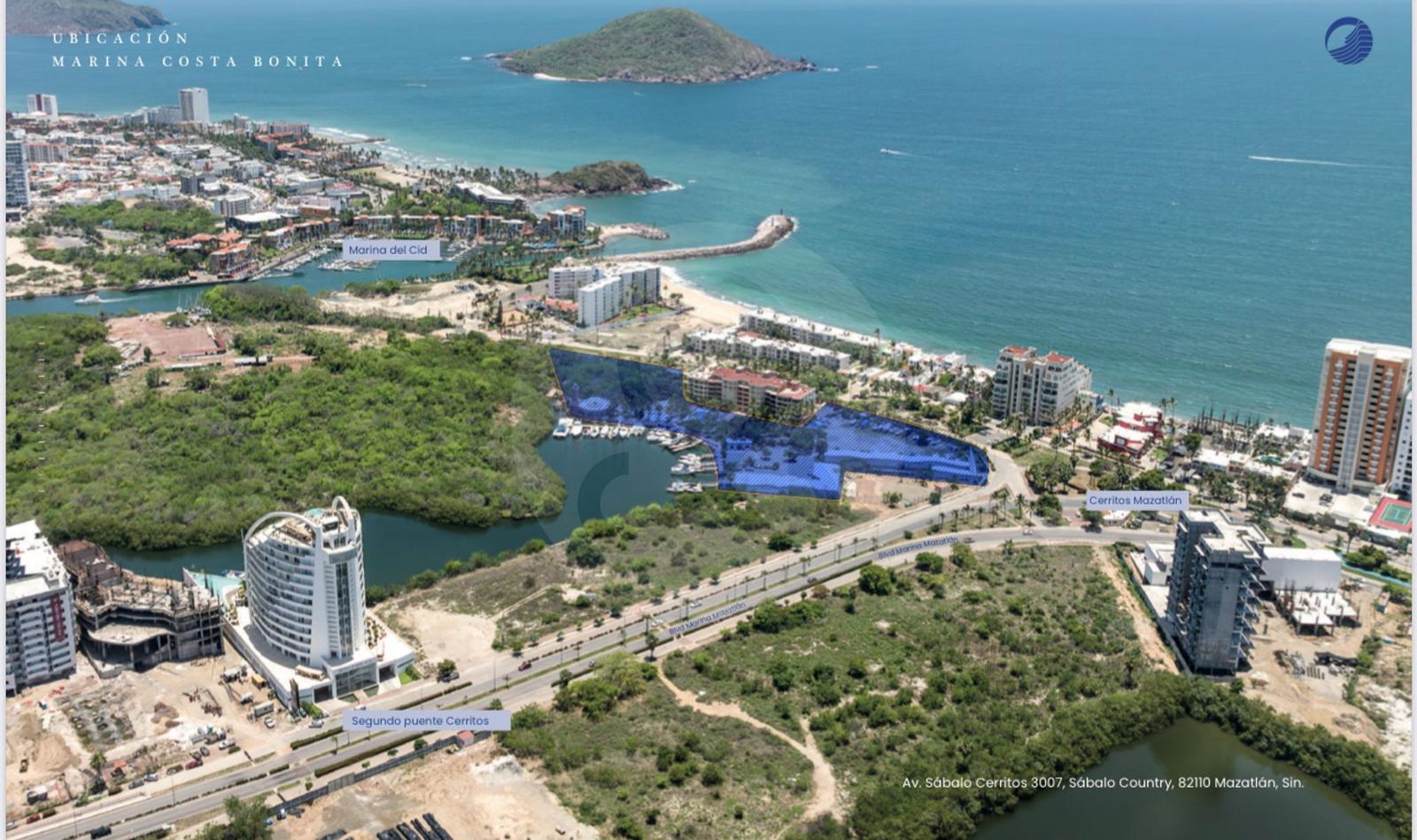 Departamento en venta en Marina Mazatlan