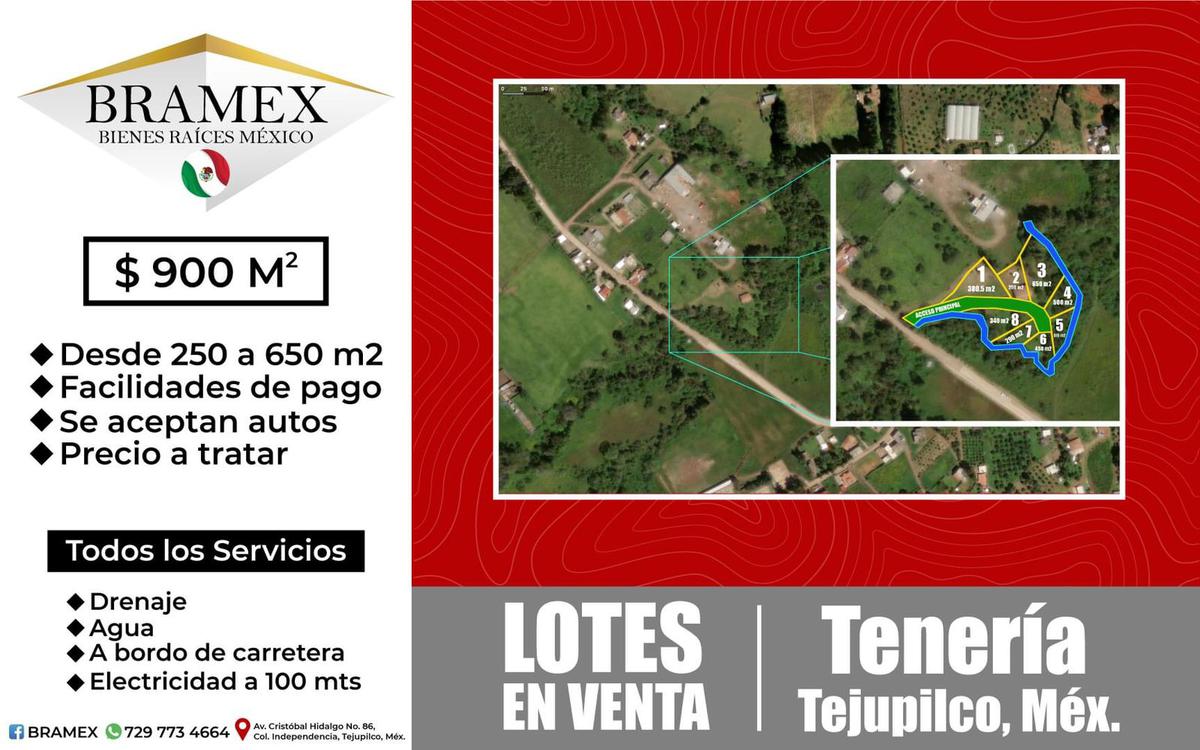 Terreno - Tenería (Pueblo Nuevo)