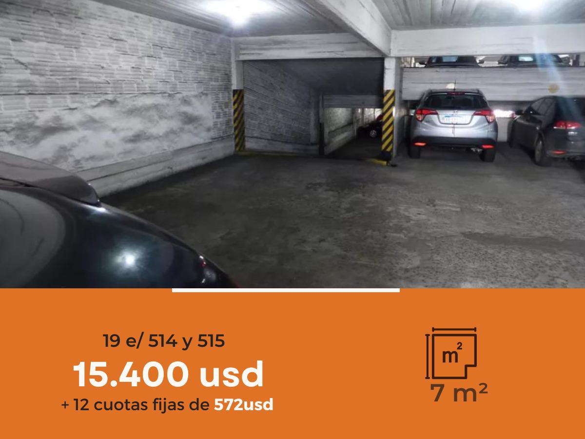 Cochera en venta -  7Mts2 - La Plata FINANCIADA