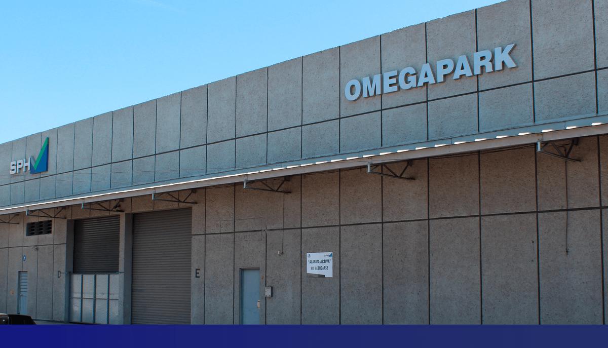 Se Renta Nave Industrial en Omega Park de 439 m2, Oficina de 50 m2, Altura L 6 m