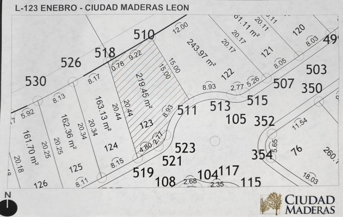 Terreno - Fraccionamiento Ciudad Maderas