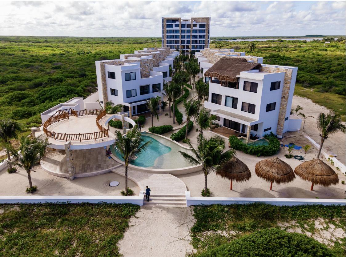 Casa en venta playa frente al mar Telchac Puerto, Yucatán