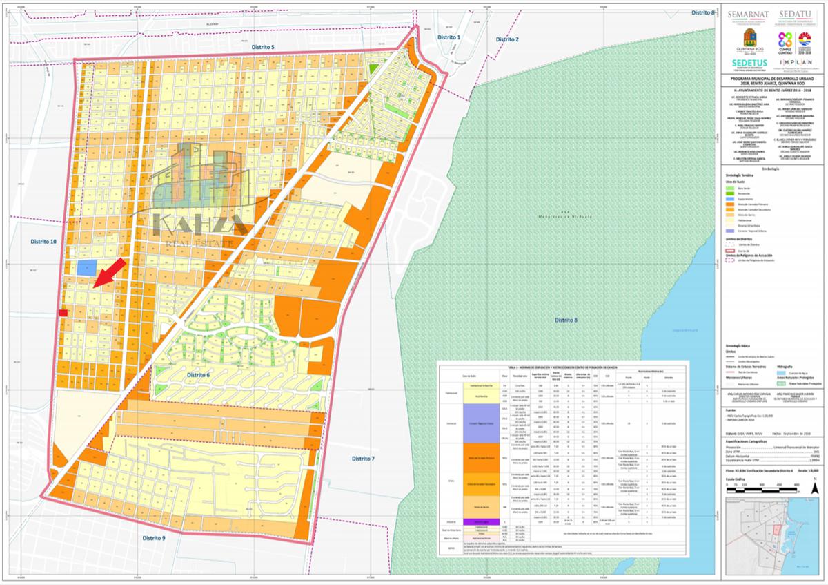 Terreno en venta en Cancun sobre Av. Urano