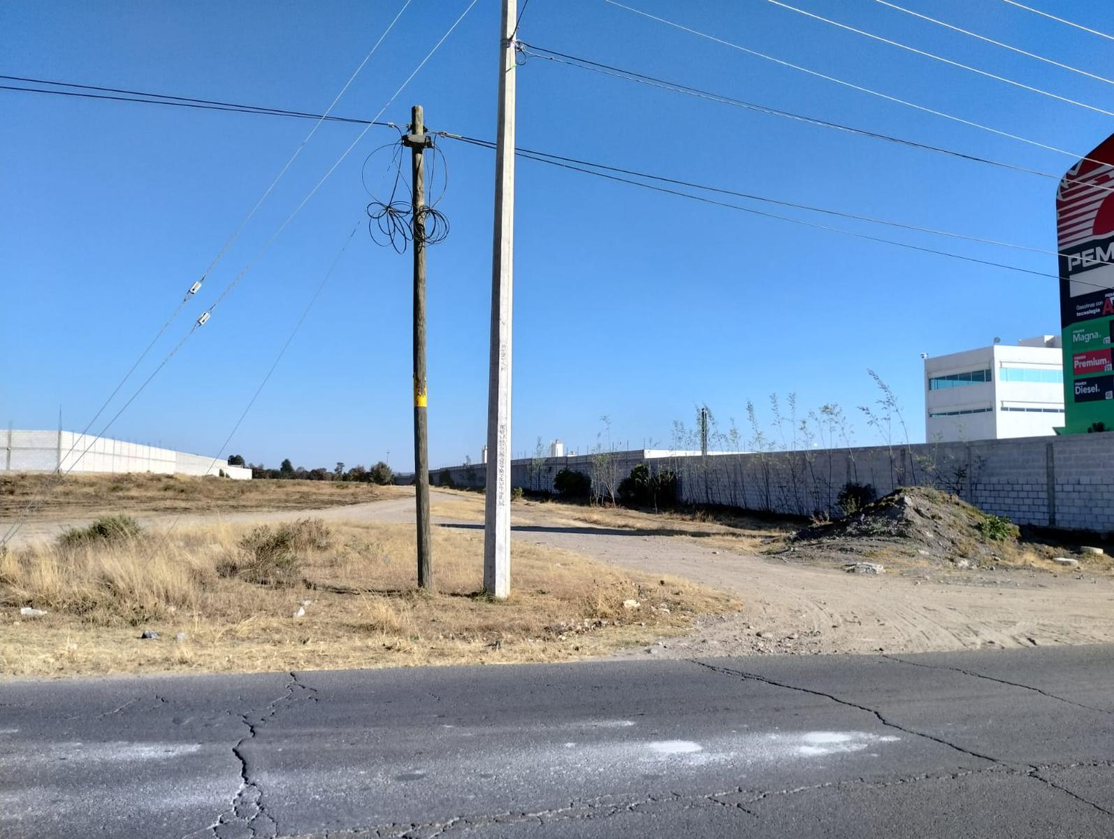 Terreno en Parque industrial Chachapa