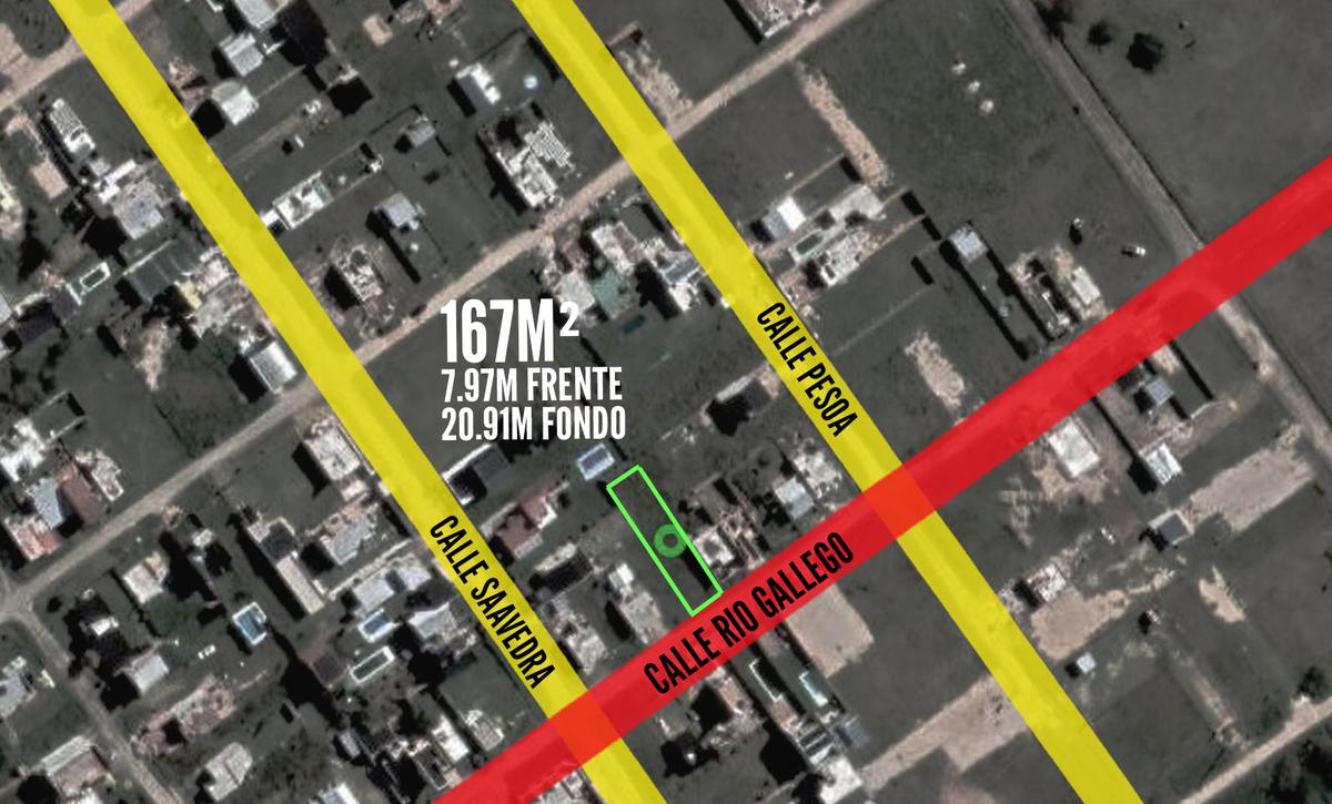 Terreno en venta - 167mts2 - San Vicente