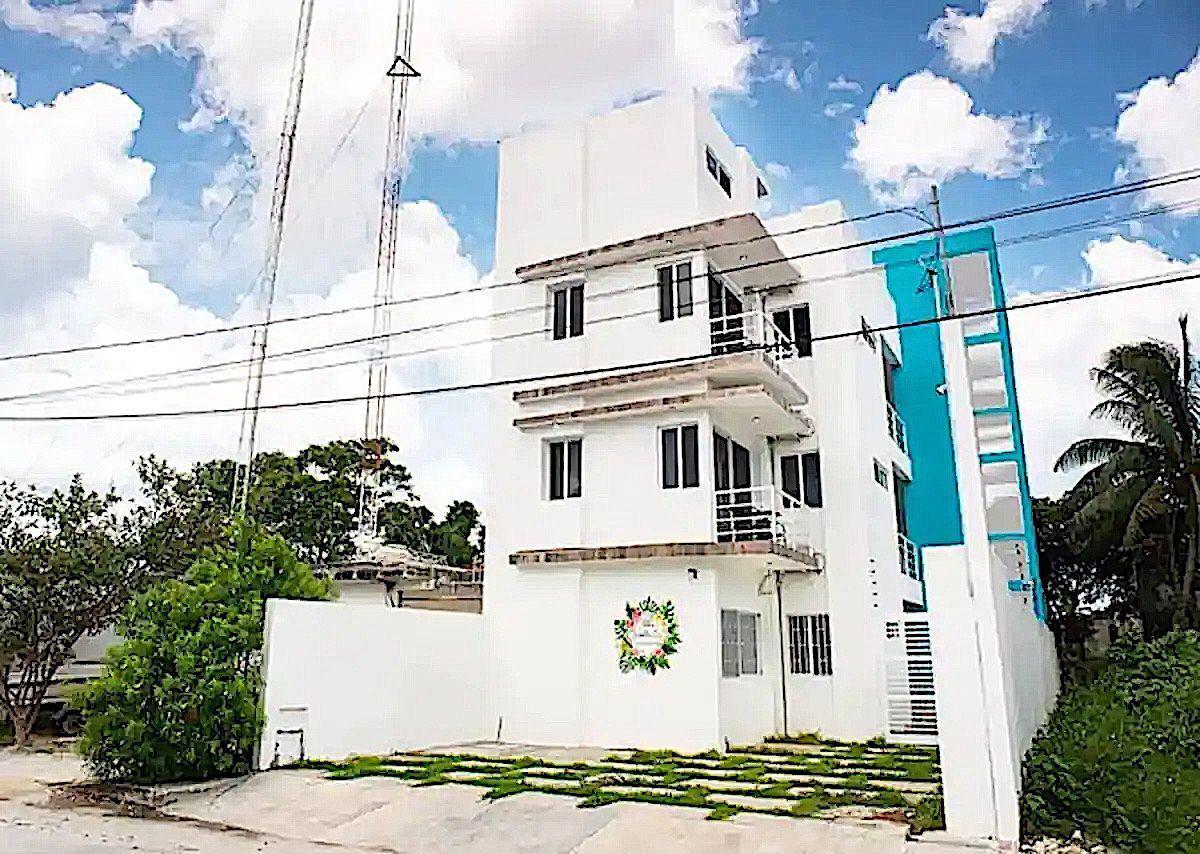 Edificio de 9 departamentos nuevos y equipados en venta Cozumel