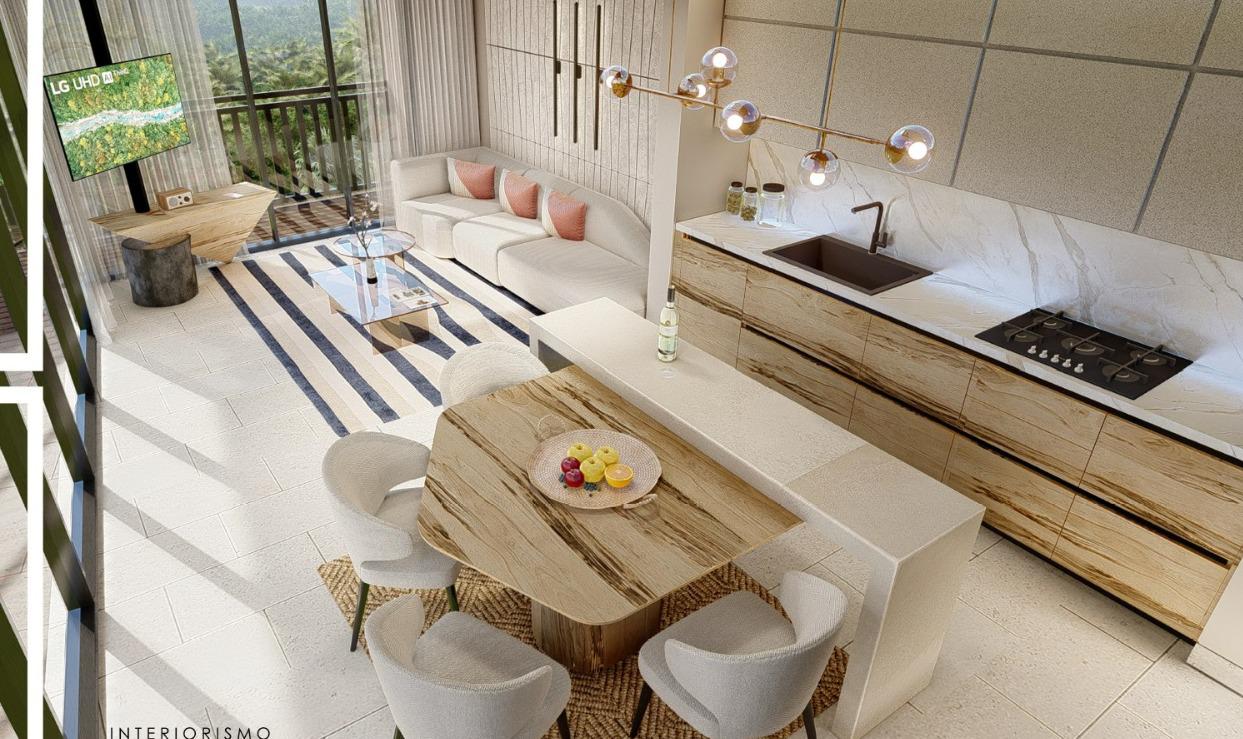 1BR 1BA, Luxury Apartment with Balcony, Soleil, Playa del Carmen