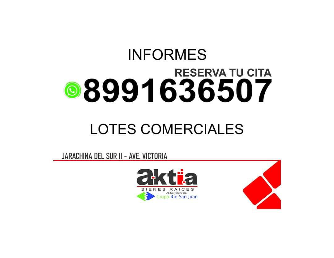 TERRENO COMERCIAL EN VENTA