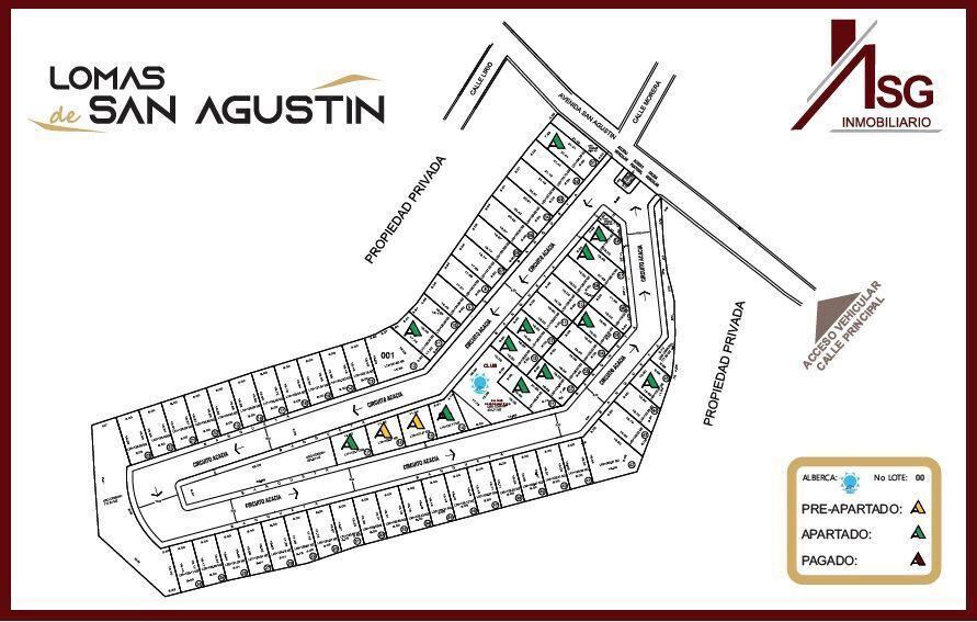 Lotes de terreno en Pre-Venta en Privada Lomas de San Agustín (Plan de Ayala)