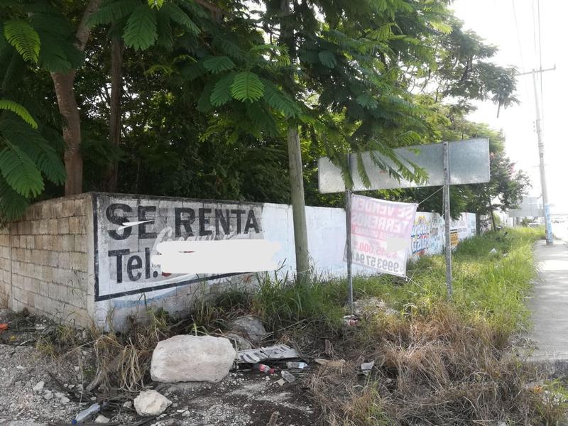 Rento terreno sobre carretera 3,200 m2