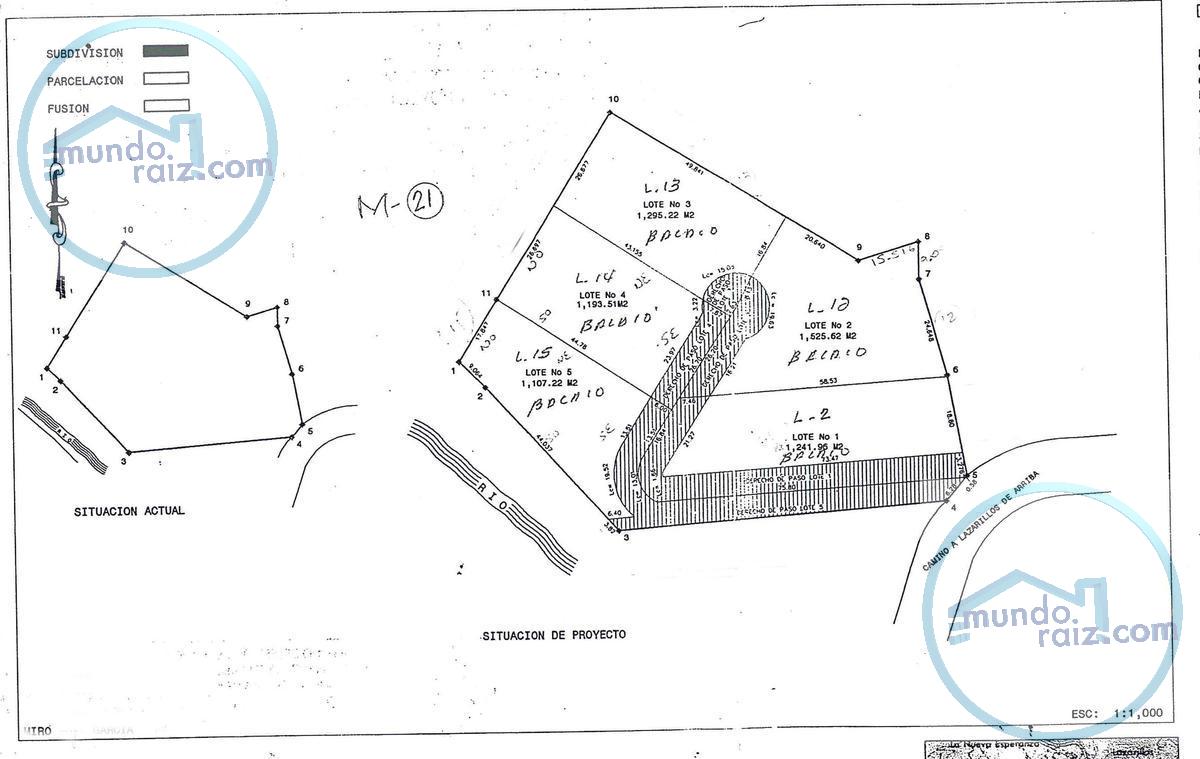 Terreno Campestre en venta lazarillos de abajo