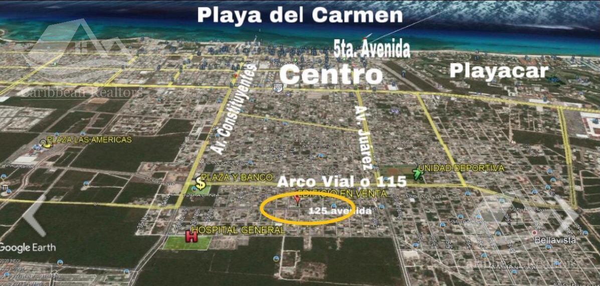 Edificio en Venta en Playa del Carmen Riviera Maya 125 Avenida Norte HCS3608